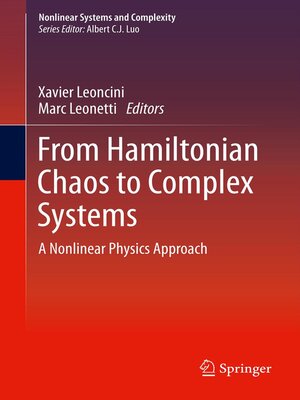 cover image of From Hamiltonian Chaos to Complex Systems